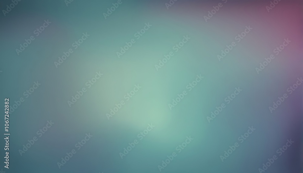 Fototapeta premium Abstract Teal and Purple Gradient Background