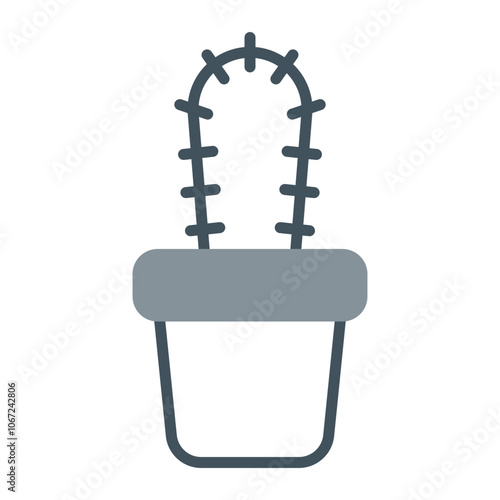 Cactus Vector Icon Design
