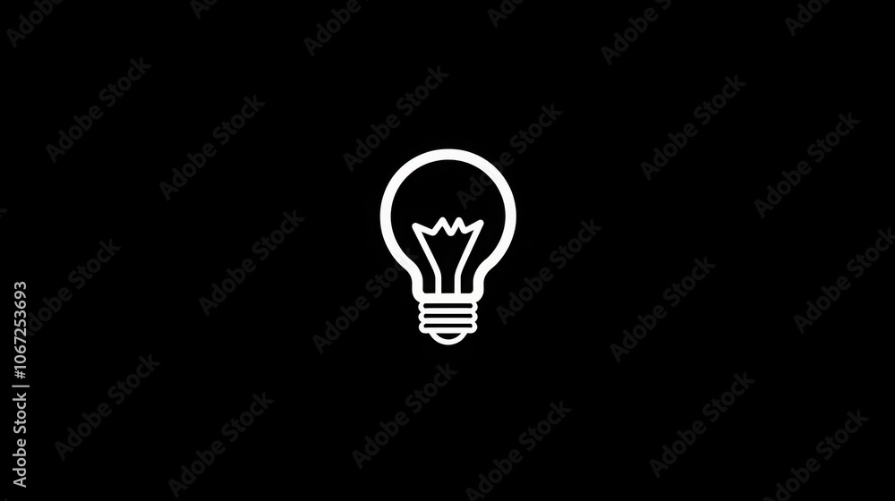 A minimalist lightbulb and globe icon, representing global bright ideas and their farreaching impact. A minimalist lightbulb and globe icon, representing global bright ideas and their farreaching impact.