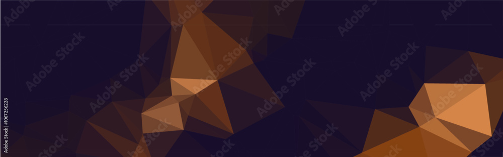 Abstract geometric background with dark blue and brown color palette, featuring a triangular pattern. Abstract geometric background with dark blue and brown color palette, featuring a triangular pattern.