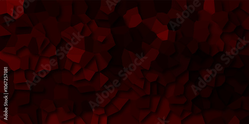 Beautiful red crystallized polygon background. abstract light colorful stone tile pattern. modern wallpaper, trendy simple minimal geometric pastel background vector abstract mosaic backdrop.