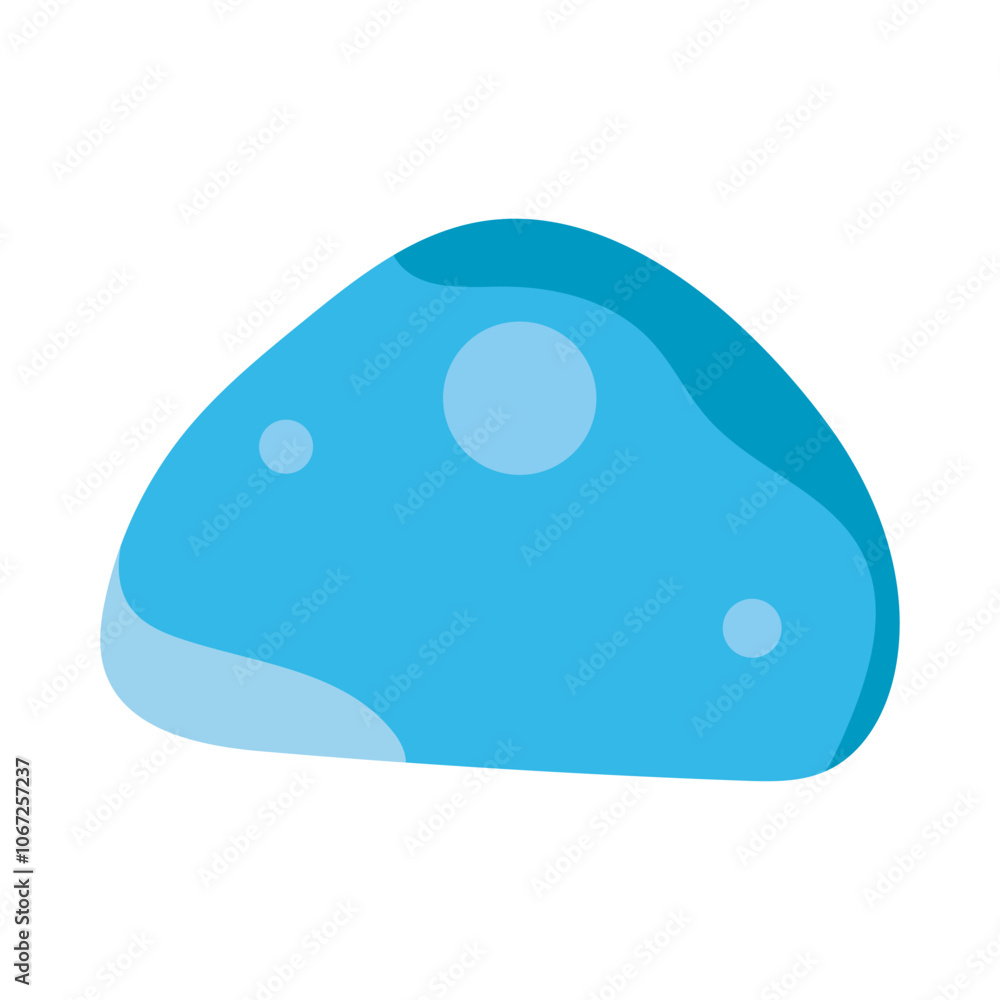 Climbing blue hold in flat design. Bouldering training stone for alpinism wall. Vector illustration isolated. Climbing blue hold in flat design. Bouldering training stone for alpinism wall. Vector illustration isolated.