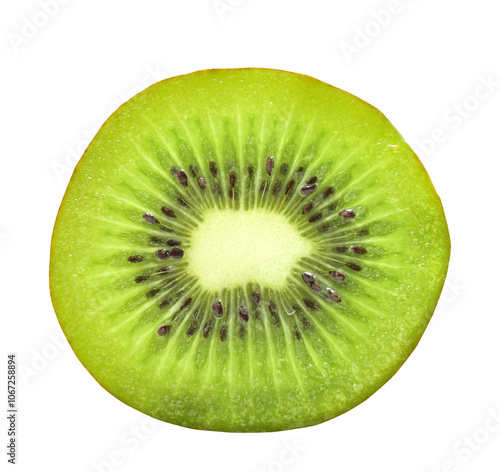 kiwi fruit isolated on white