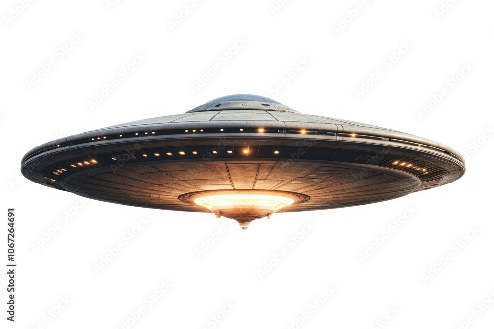 Ufo white background architecture illuminated. Ufo white background architecture illuminated.