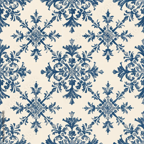 Wallpaper Mural christmas seamless pattern vintage Torontodigital.ca