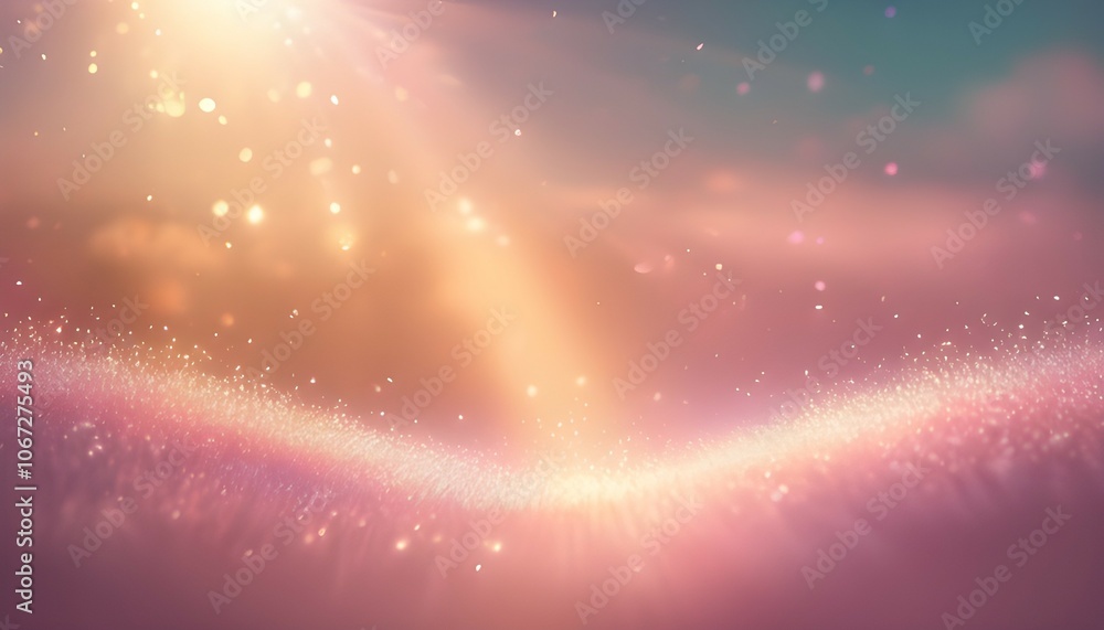 Pink and Gold Sparkle Background - Abstract Design Pink and Gold Sparkle Background - Abstract Design