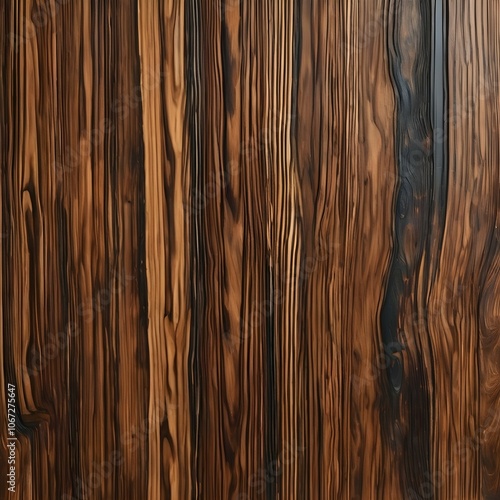 Rich Brown Wood Texture Background - Natural Grain Pattern
