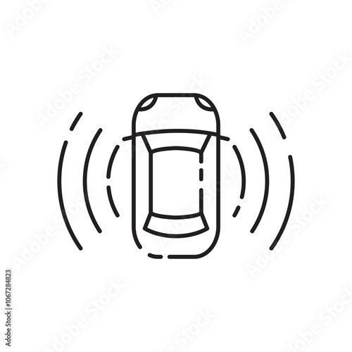 parking car icon design vector