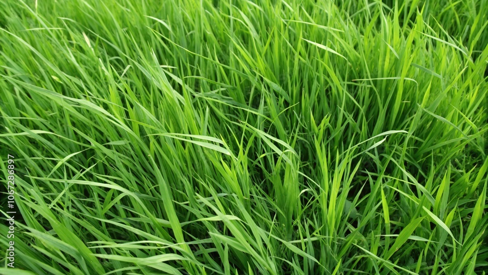 A seamless green grass texture covering the entire image, showcasing a rich, natural look with three distinct shades of green: light, medium, and deep forest green. The grass blades should vary in len A seamless green grass texture covering the entire image, showcasing a rich, natural look with three distinct shades of green: light, medium, and deep forest green. The grass blades should vary in len