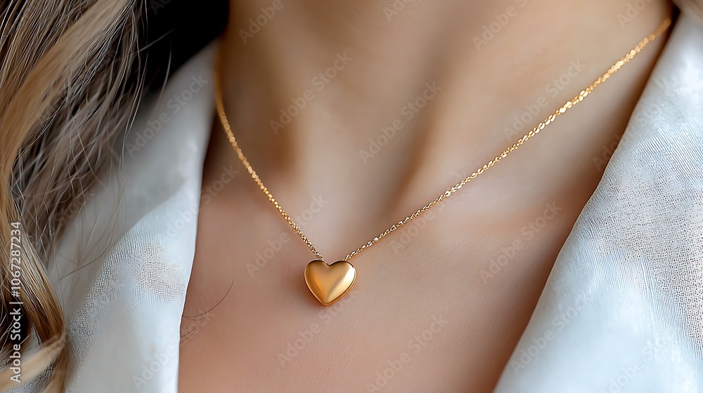 This dainty gold heart necklace is ideal for wearing on its own to showcase its simplicity or layering with other necklaces for a trendy and personalized look. This dainty gold heart necklace is ideal for wearing on its own to showcase its simplicity or layering with other necklaces for a trendy and personalized look.