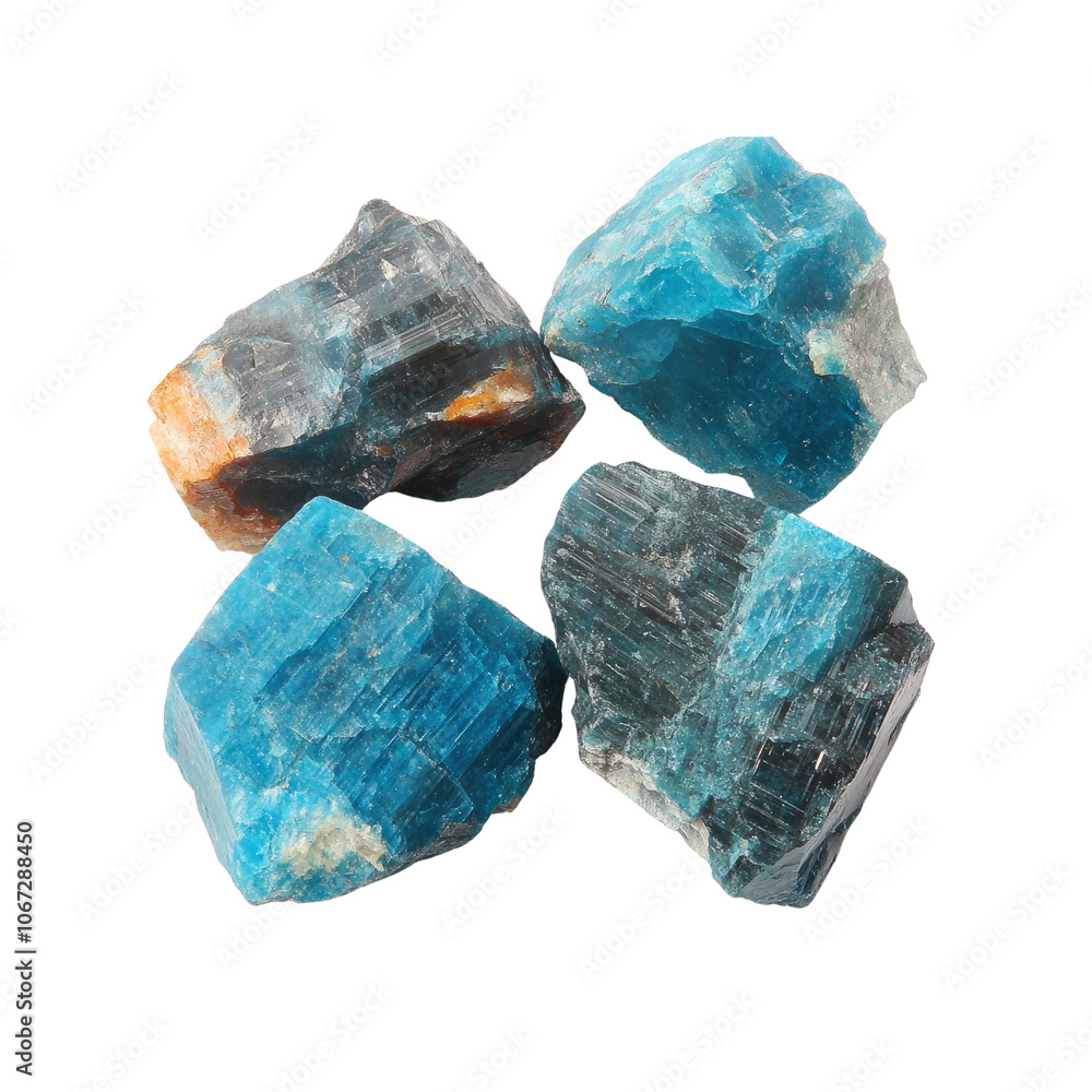 Blue Apatite Crystal Rocks Blue Apatite Crystal Rocks