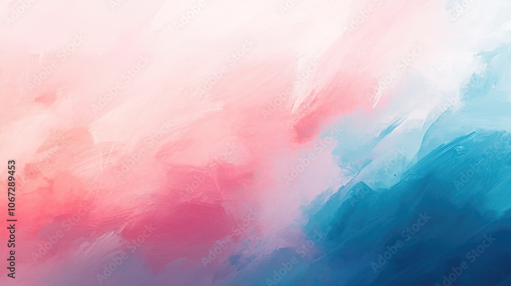 Pink Blue Sky Abstract Art Pink Blue Sky Abstract Art