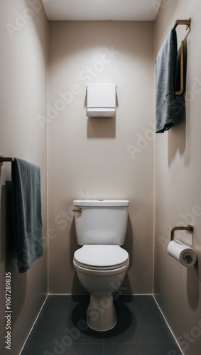 World Toilet Day: Clean and Modern Restroom Interior photo