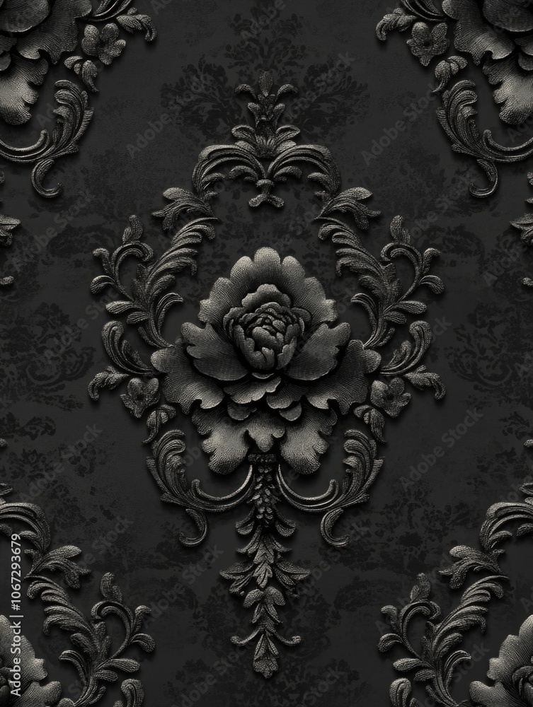 Black and White Flower Wallpaper Black and White Flower Wallpaper