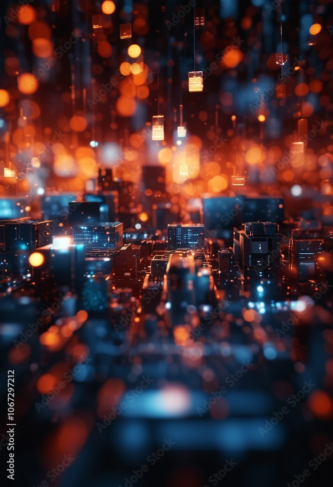 abstract background of lights abstract background of lights