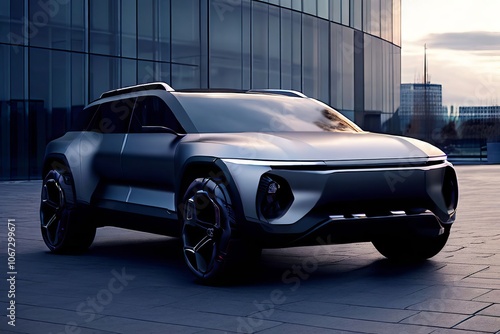 a large spacious suv powered by hydrogen fuel cells the design i