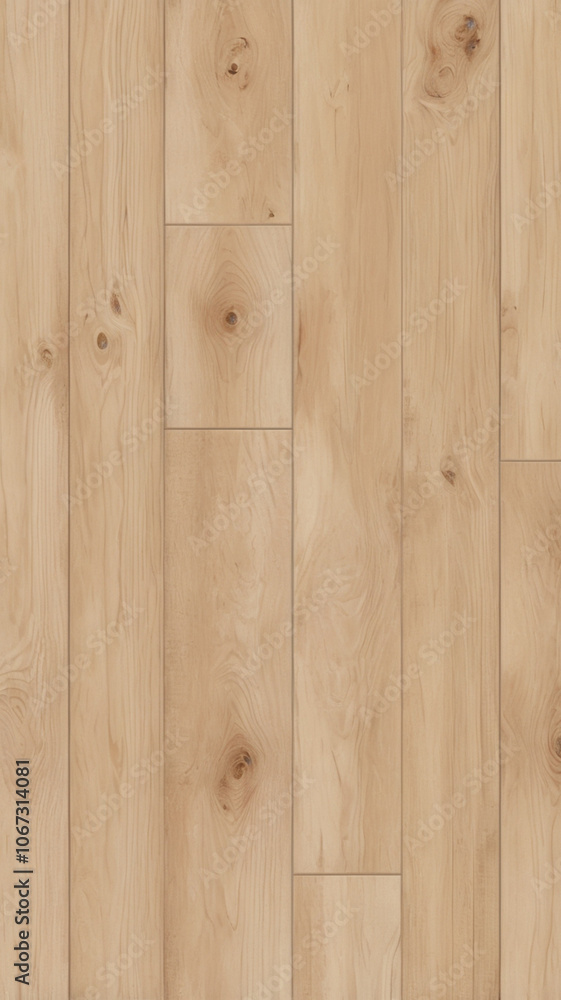 Light wood with subtle grain textures, creating airy, clean, and minimalistic floor designs. Light wood with subtle grain textures, creating airy, clean, and minimalistic floor designs.