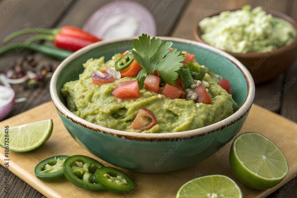Fresh Guacamole with Lime Fresh Guacamole with Lime