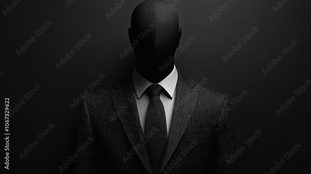 person in a dark suit man business finance