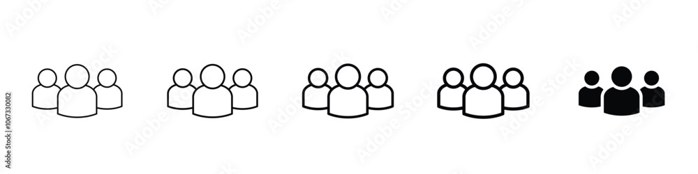 Set 5 people icons 1 unexpanded vector 1 silhouette, People icon set in trendy flat style, person symbols for infographics, website design, logos, apps & UI, isolated for stock Set 5 people icons 1 unexpanded vector 1 silhouette, People icon set in trendy flat style, person symbols for infographics, website design, logos, apps & UI, isolated for stock