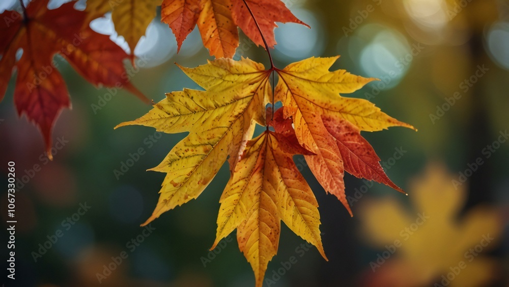 leaves in autumn leaves in autumn