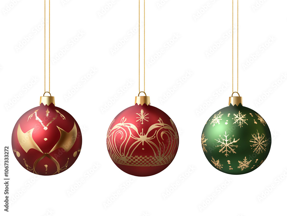 a group of ornaments from strings a group of ornaments from strings