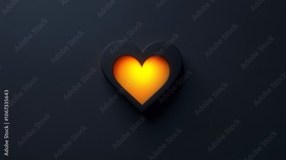 glowing heart valentine glow love person glowing heart valentine glow love person