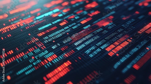 Investment risk assessment, cost of capital visualization, 3D illustration