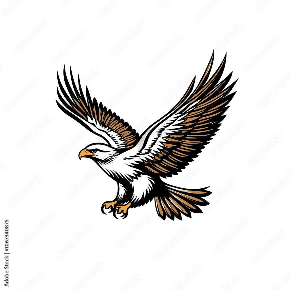 Obraz premium Eagle in Flight