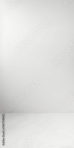 Wallpaper Mural White and gray minimalistic studio background with soft lighting and textured surface, clean Torontodigital.ca