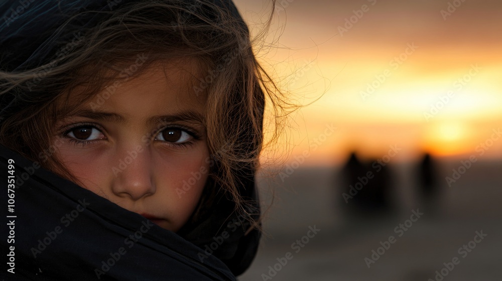 Faces of displacement: portrait refugees driven by conflict, poverty, environmental catastrophes, reflecting human cost major international issues, importance of empathy in finding lasting solutions. Faces of displacement: portrait refugees driven by conflict, poverty, environmental catastrophes, reflecting human cost major international issues, importance of empathy in finding lasting solutions.