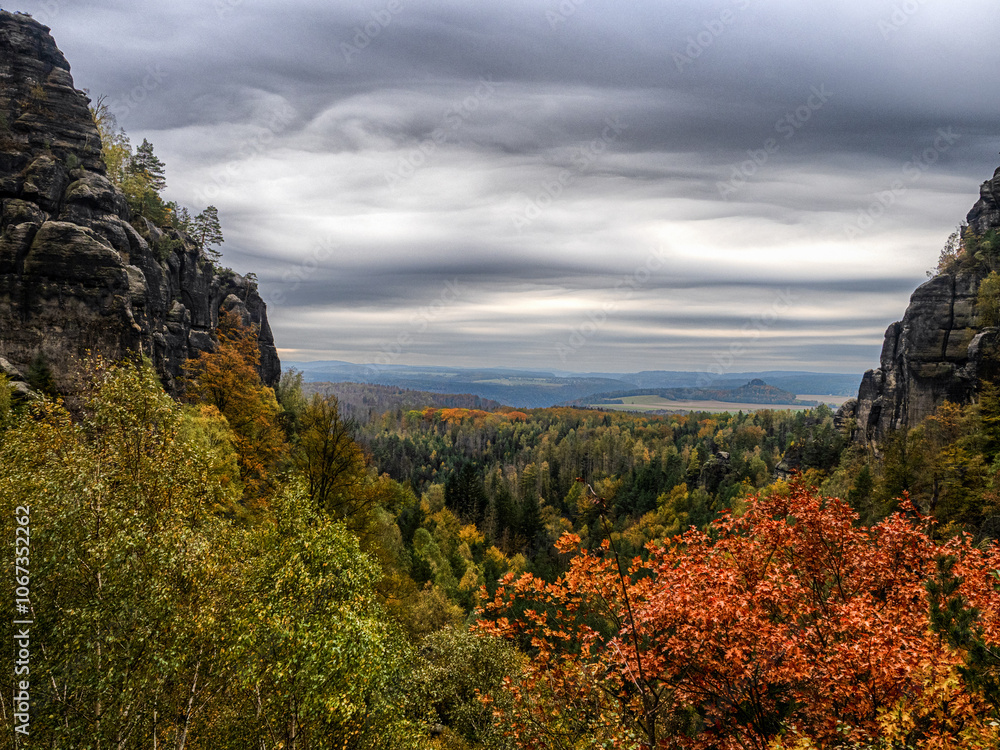 Fototapeta premium Elbsandsteingebirge