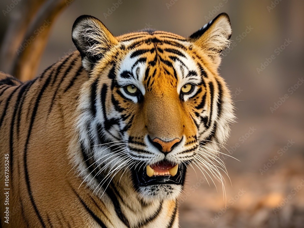 portrait of a tiger portrait of a tiger