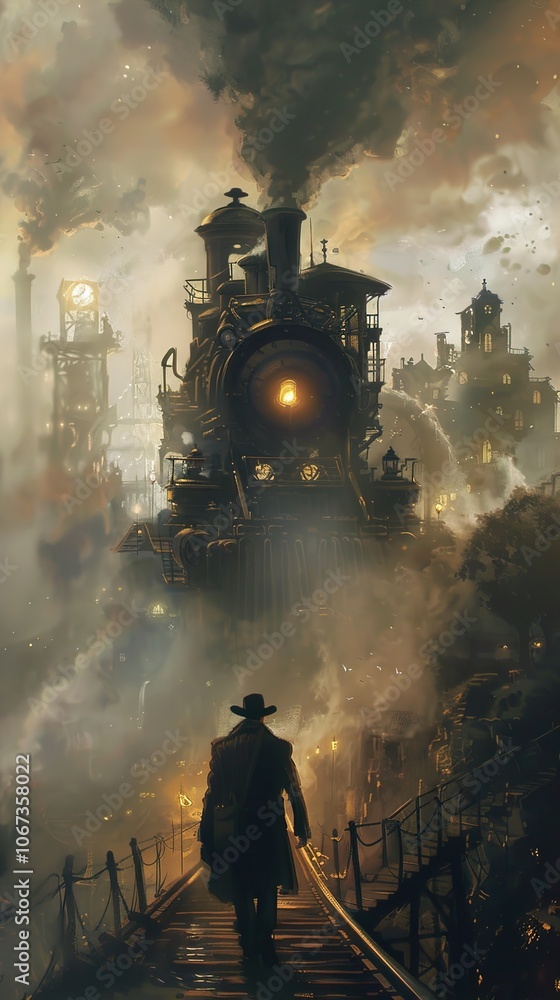Steampunk Train: A Journey Through Time and Industry Steampunk Train: A Journey Through Time and Industry