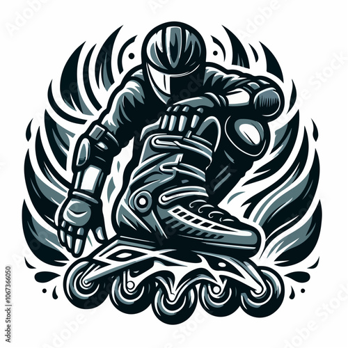 rollerblade logo illustrated