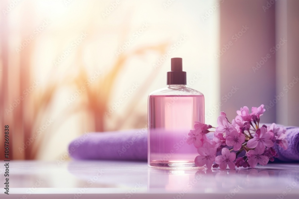 Aroma product cosmetics perfume flower. Aroma product cosmetics perfume flower.
