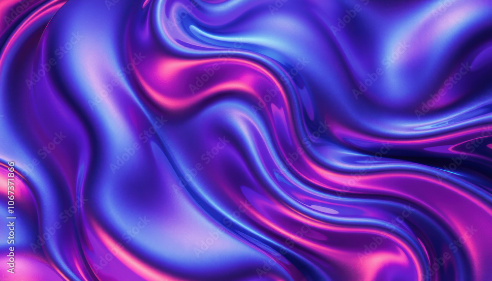 Fototapeta premium vibrant, flowing texture of purple and pink hues creates mesmerizing visual effect, perfect for backgrounds or artistic designs