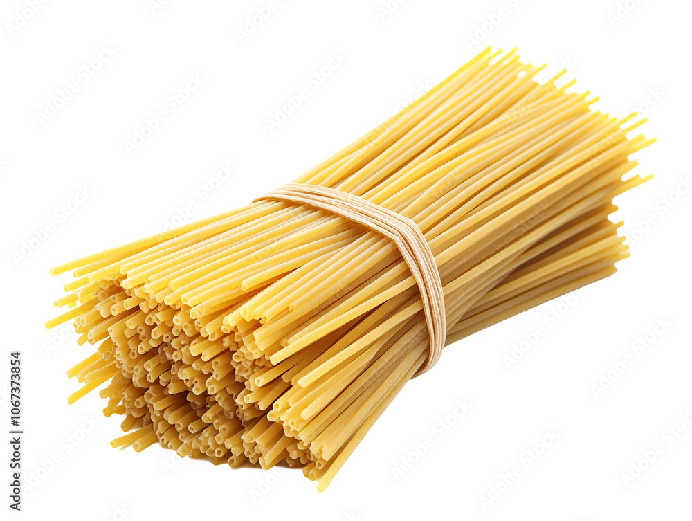 a bundle of spaghetti tied together a bundle of spaghetti tied together