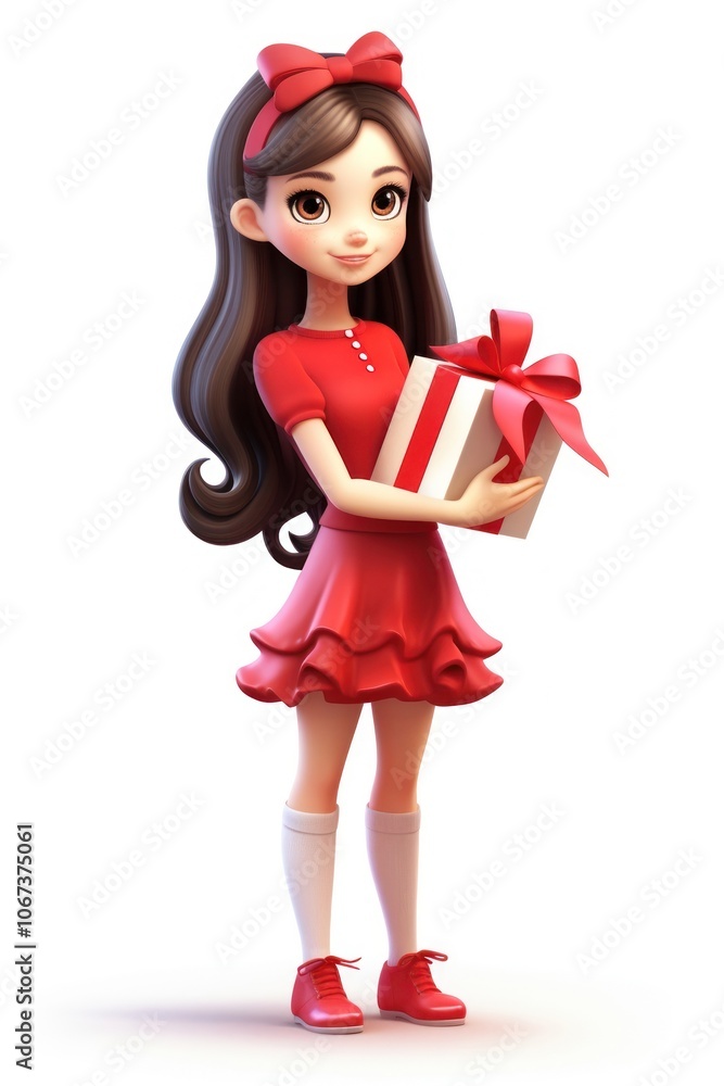 Cartoon child gift doll. Cartoon child gift doll.