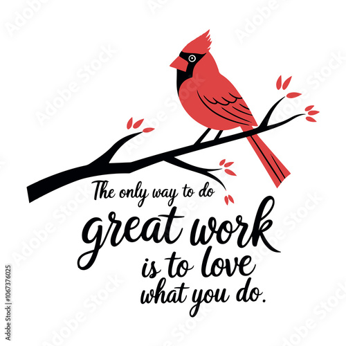 Christmas Cardinal SVG Design, Cardinal Quote, Cardinal tshirt, Cardinal typography, Cardinal illustration, Cardinal vector
