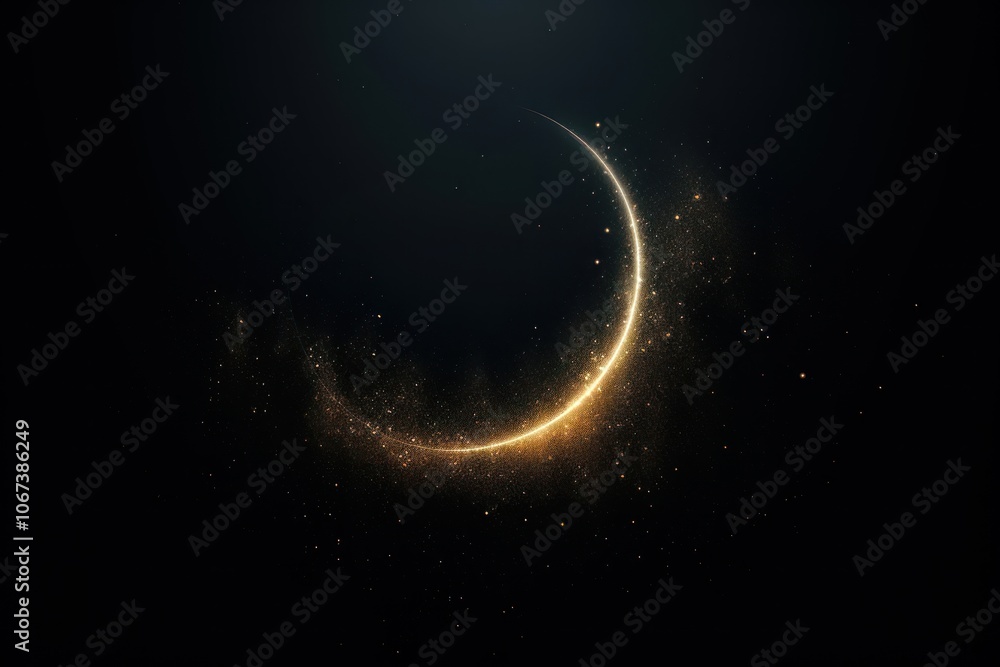 Moon sparkle light glitter astronomy outdoors eclipse.