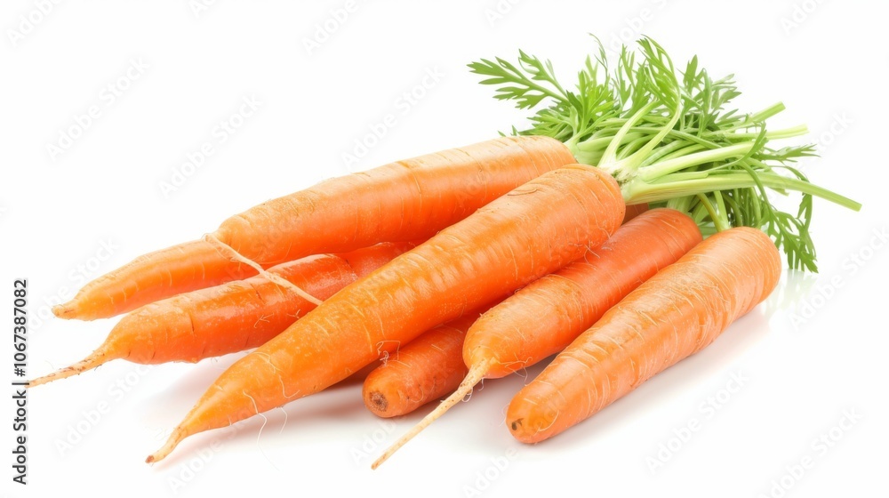 Fresh Carrots Bunch - Healthy Root Vegetable Fresh Carrots Bunch - Healthy Root Vegetable