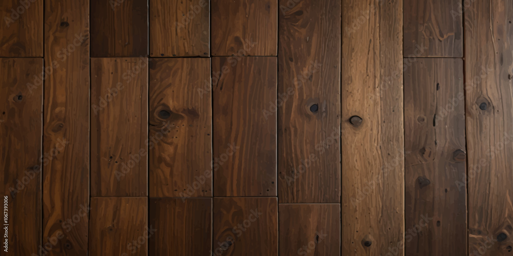 Naklejka premium Dark black wood texture. Old dark brown wood natural wooden texture background.
