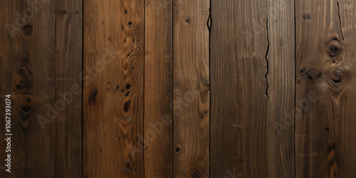 Old dark wood and wooden texture background. Panorama texter of wood banner background.