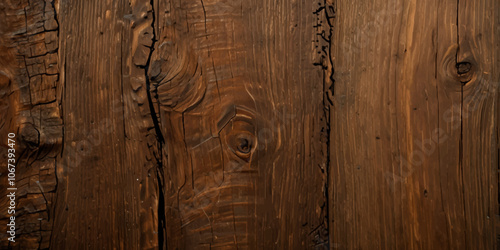 Old dark wood and wooden texture background. Panorama texter of wood banner background