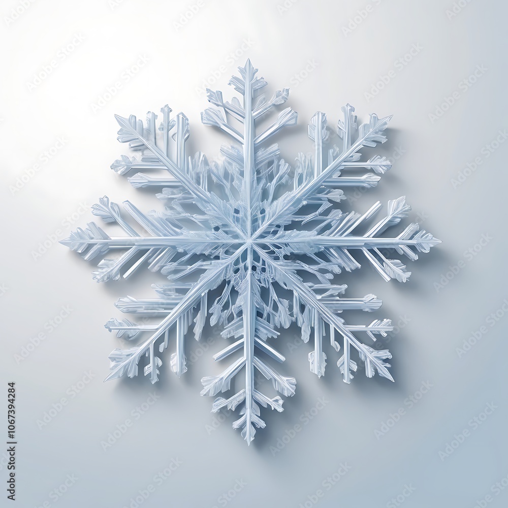 Set of various snowflake designs in intricate detail, white and blue tones, transparent background Set of various snowflake designs in intricate detail, white and blue tones, transparent background
