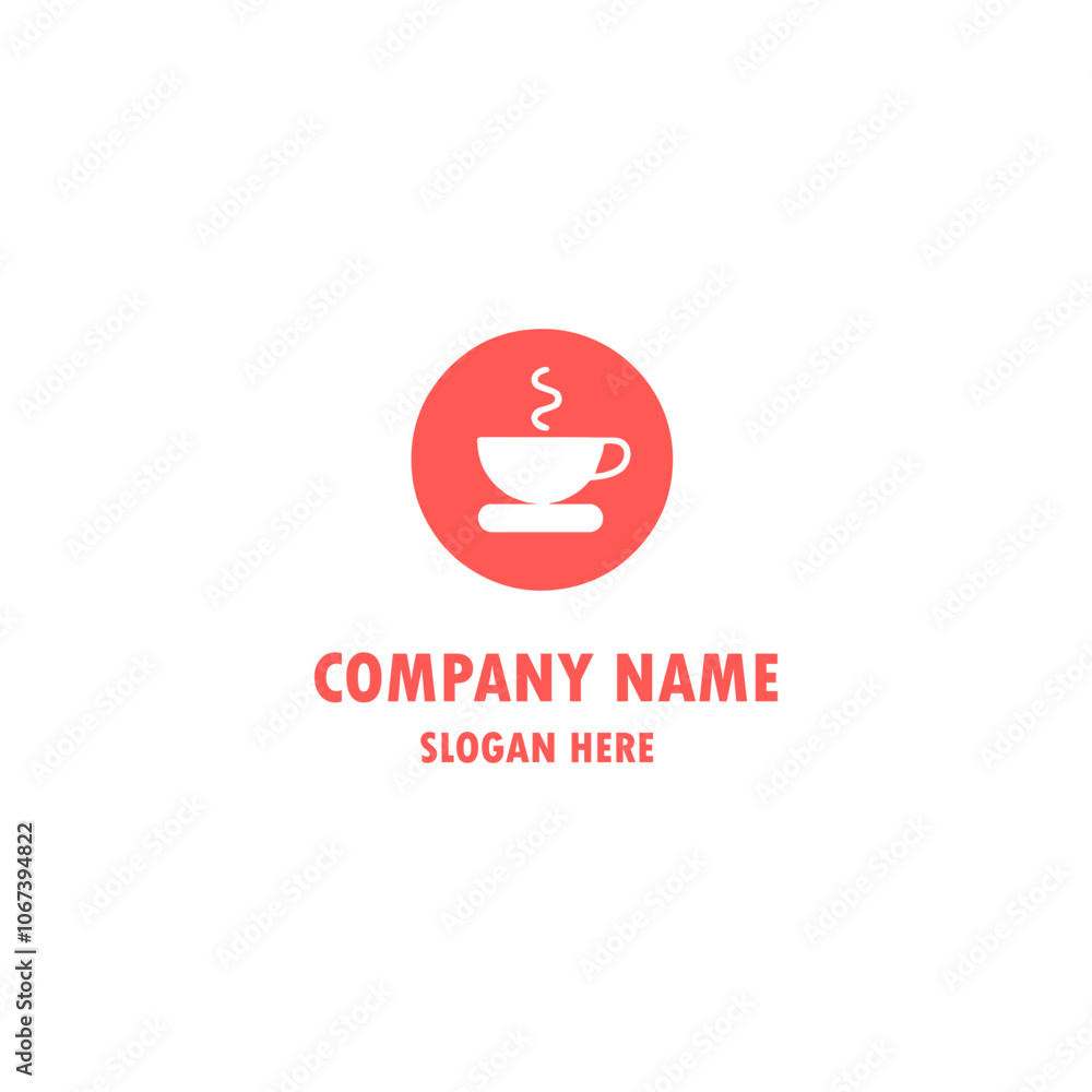 Cafe vector emblem. Cup of coffee icon Cafe vector emblem. Cup of coffee icon