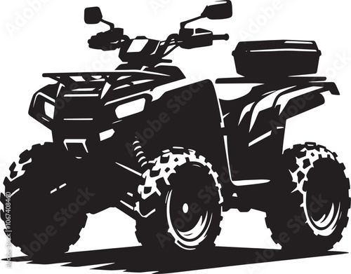 ATV Quad bike vehicle silhouette vector illustration isolated on a white background

quadbike, quad bike, quadbike illustration, quadbike silhouette, atv, atv bike, action, dangerous, extreme, motor, 