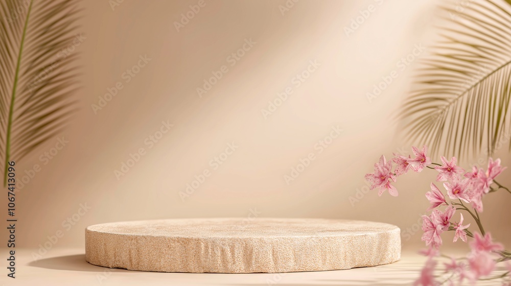 pink flower and jasmine flowers in a white vase. pink flower and jasmine flowers in a white vase.