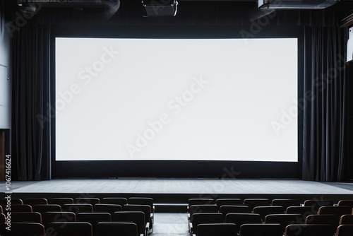 Movie theater screen photo